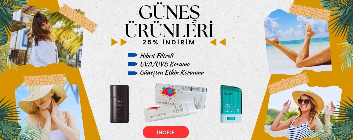 Güneş Kremi - Cilt Koruma - Nemlendirme ürünleri