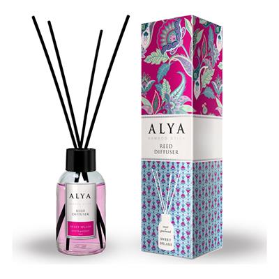 Alya Bambu Çubuklu Oda Kokusu Wave Marine ve Sweet Splash 100 ml x 2 Adet