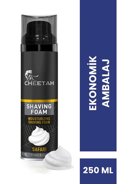 Cheetah Safari Nemlendirici Tıraş Köpüğü 250 Ml