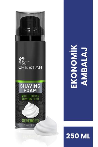 Cheetah Serengeti Nemlendirici Tıraş Köpüğü 250 Ml