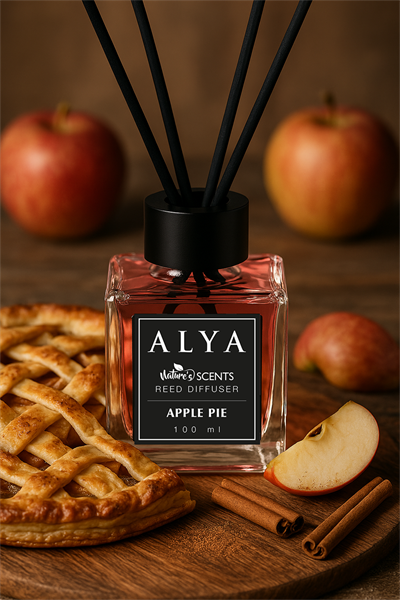 Natures Scents Apple Pie Bambu Çubuklu Oda Kokusu- Elmalı Tart Kokusu