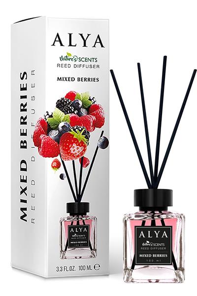 Natures Scents Bambu Çubuklu Oda Kokusu Bergamot & Patchouli - Mixed Berries - Oceann 100 ml x 3 Adet
