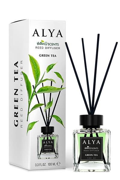 Natures Scents Bambu Çubuklu Oda Kokusu Green Tea-Hot Chocolate-Pineapple-Coconut 100 ml x 3 Adet