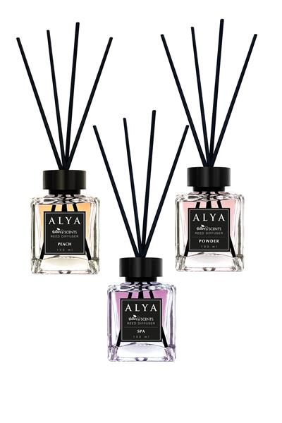 Natures Scents Bambu Çubuklu Oda Kokusu Spa & Powder & Peach 100 ml x 3 Adet