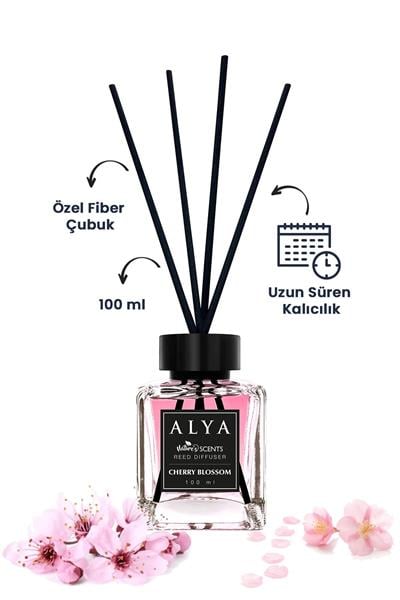 Natures Scents Bambu Çubuklu Oda Kokusu Cherry Blossom & Sandalwood & Mango 100 ml x 3 Adet