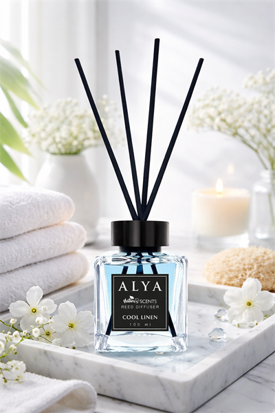 Natures Scents Cool Linen Bambu Çubuklu Oda Kokusu