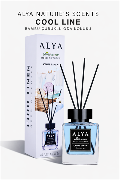 Natures Scents Cool Linen Bambu Çubuklu Oda Kokusu