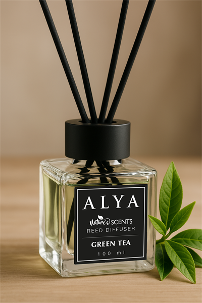 Natures Scents Green Tea Bambu Çubuklu Oda Kokusu - Yeşilçay Kokusu