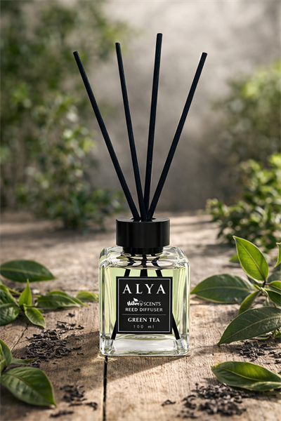 Natures Scents Green Tea Bambu Çubuklu Oda Kokusu - Yeşilçay Kokusu