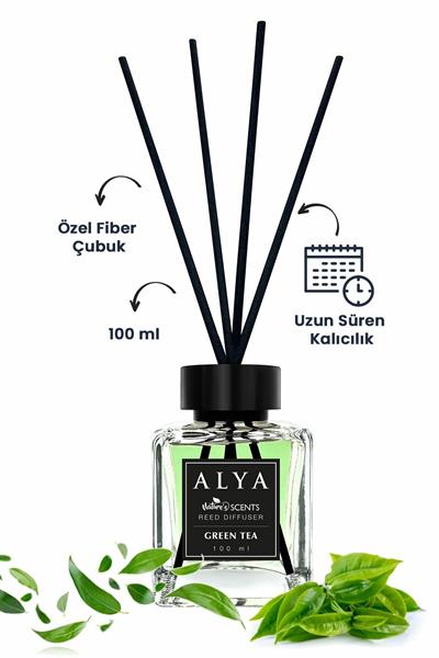 Natures Scents Green Tea Bambu Çubuklu Oda Kokusu - Yeşilçay Kokusu