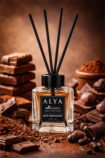 Natures Scents Hot Chocolate Bambu Çubuklu Oda Kokusu- Sıcak Çikolata Kokusu
