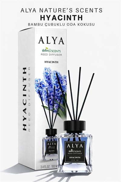Natures Scents Hyacinth (Sümbül) Bambu Çubuklu Oda Kokusu 100 ml