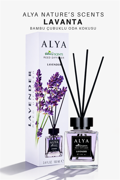 Natures Scents Lavender Bambu Çubuklu Oda Kokusu - Lavanta Kokusu