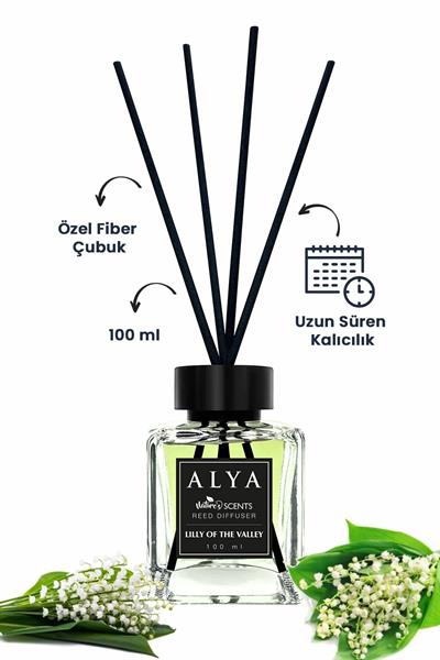 Natures Scents Lilly Of The Valley Bambu Çubuklu Oda Kokusu - Müge Çiçeği Kokusu