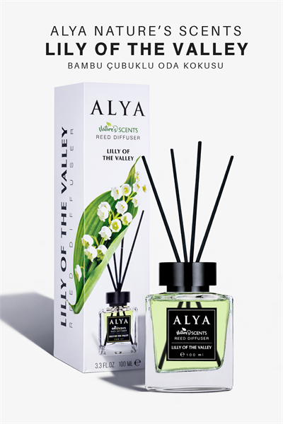 Natures Scents Lilly Of The Valley Bambu Çubuklu Oda Kokusu - Müge Çiçeği Kokusu