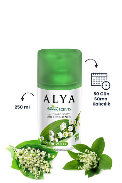 Natures Scents Lilly Of The Valley - Müge Çiçeği Oda Kokusu Yedek Makine Spreyi 250 ml