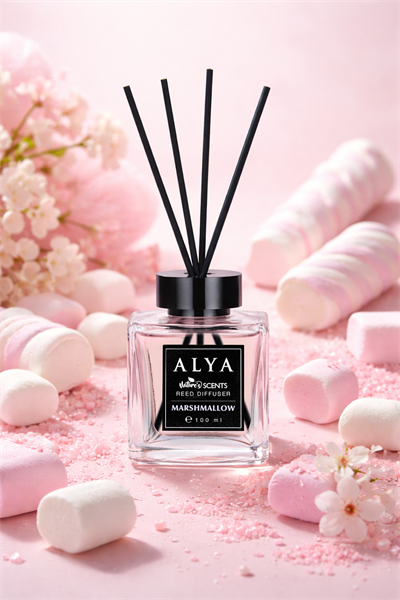 Natures Scents Marshmallow Bambu Çubuklu Oda Kokusu