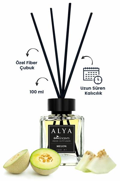 Natures Scents Melon Bambu Çubuklu Oda Kokusu- Kavun Kokusu