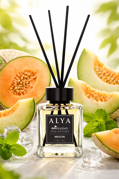 Natures Scents Melon Bambu Çubuklu Oda Kokusu- Kavun Kokusu