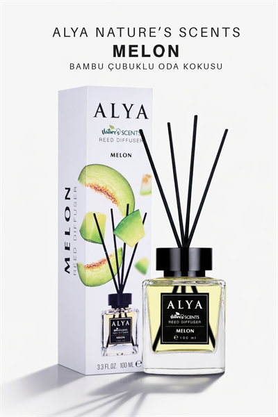 Natures Scents Melon Bambu Çubuklu Oda Kokusu- Kavun Kokusu