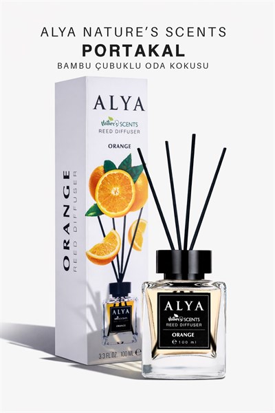 Natures Scents Orange Bambu Çubuklu Oda Kokusu- Portakal Kokusu