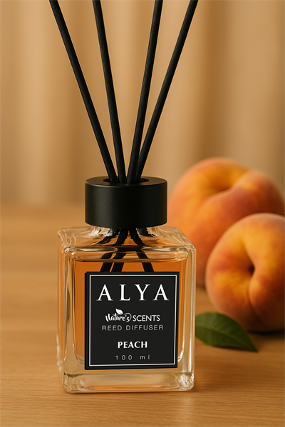 Natures Scents Peach Bambu Çubuklu Oda Kokusu- Şeftali Kokusu