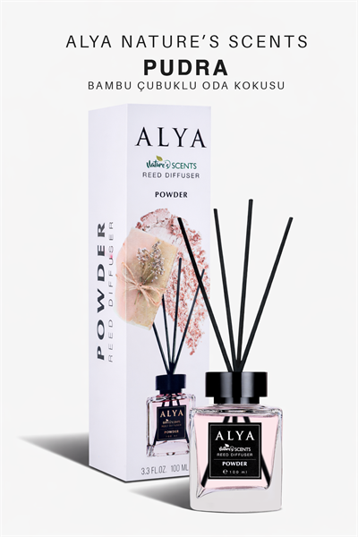 Natures Scents Powder Bambu Çubuklu Oda Kokusu- Pudra Kokusu