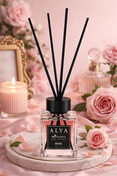 Natures Scents Rose Bambu Çubuklu Oda Kokusu- Gül Kokusu