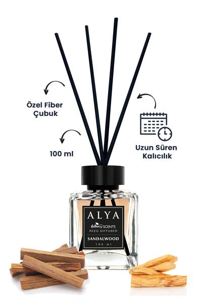 Natures Scents Sandalwood Bambu Çubuklu Oda Kokusu - Sandal Ağacı Kokusu