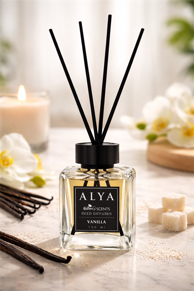 Natures Scents Vanilla Bambu Çubuklu Oda Kokusu - Vanilya Kokusu