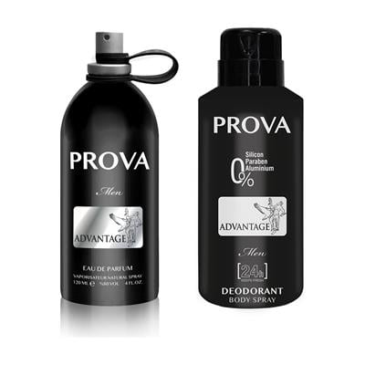 Özel Gün Hediye Kutulu Prova Advantage EDP Erkek Parfüm 120 ml ve Deodorant 150 ml
