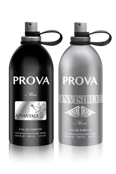 Prova Advantage ve Invisible EDP Erkek Parfüm Seti 2 x 120 ml