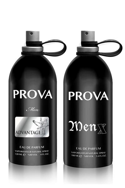 Prova Advantage ve Men X EDP Erkek Parfüm Seti x2  120 ml