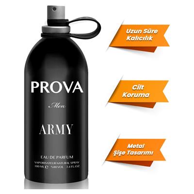 Prova Army 100 ml ve Cool Blue 120 ml EDP Erkek Parfüm Seti