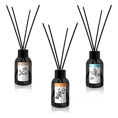 Prova Bambu Çubuklu Oda Kokusu Amber ve Vanilya Ferahlığı ile Peach Tea ,Cotton Flower x3 100 ml