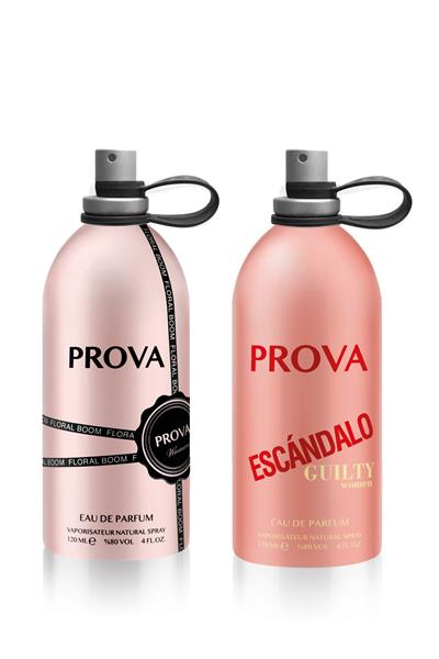 Prova Floral Boom ve Escandalo  EDP Kadın Parfüm Seti x2 120 ml