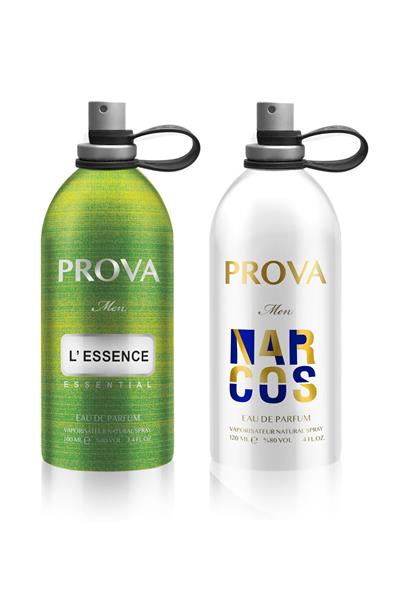 Prova LEssence 100 ml ve Narcos EDP 120 ml Erkek Parfüm Seti
