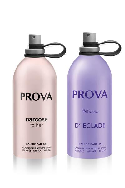 Prova Narcose ve Declade  EDP Kadın Parfüm Seti  x2  120 ml