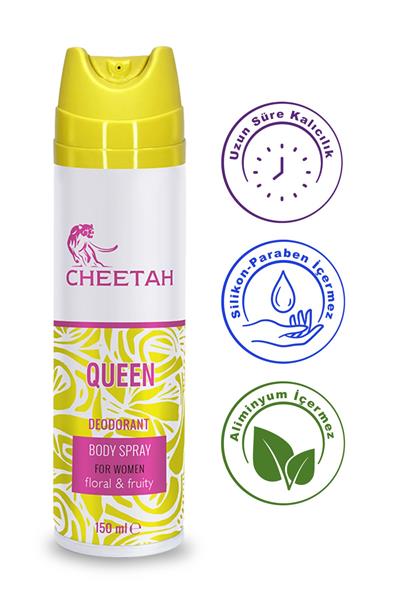 Queen Kadın Deodorant 150 Ml Çiçeksi-Meyveli
