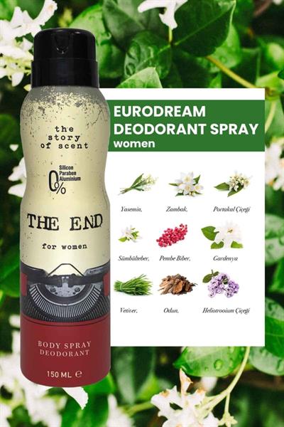 Özel Gün Hediye Kutulu The End Edt Kadın Parfüm 100 ml  Ve Deodorant 150 ml