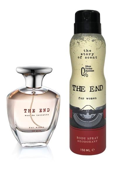 Özel Gün Hediye Kutulu The End Edt Kadın Parfüm 100 ml  Ve Deodorant 150 ml