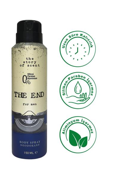 Özel Gün Hediye Kutulu The End  Edt Erkek Parfüm 100 ml  Ve Deodorant 150 ml