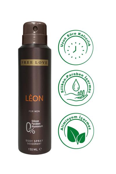 Özel Gün Hediye Kutulu Leon Edp Erkek Parfüm 100 ml Ve Deodorant 150 ml