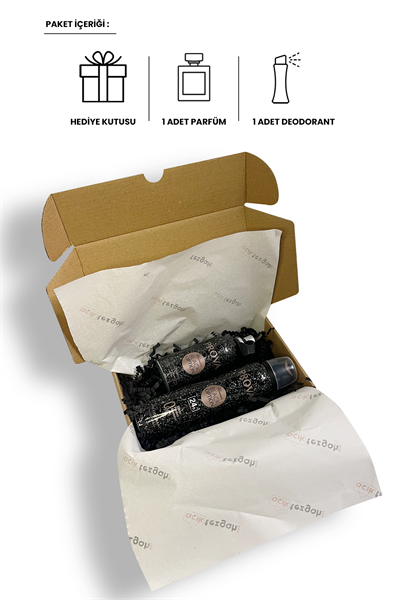 Özel Gün Hediye Kutulu Prova Black Option EDP Kadın Parfüm 120 ml ve Deodorant 150 ml