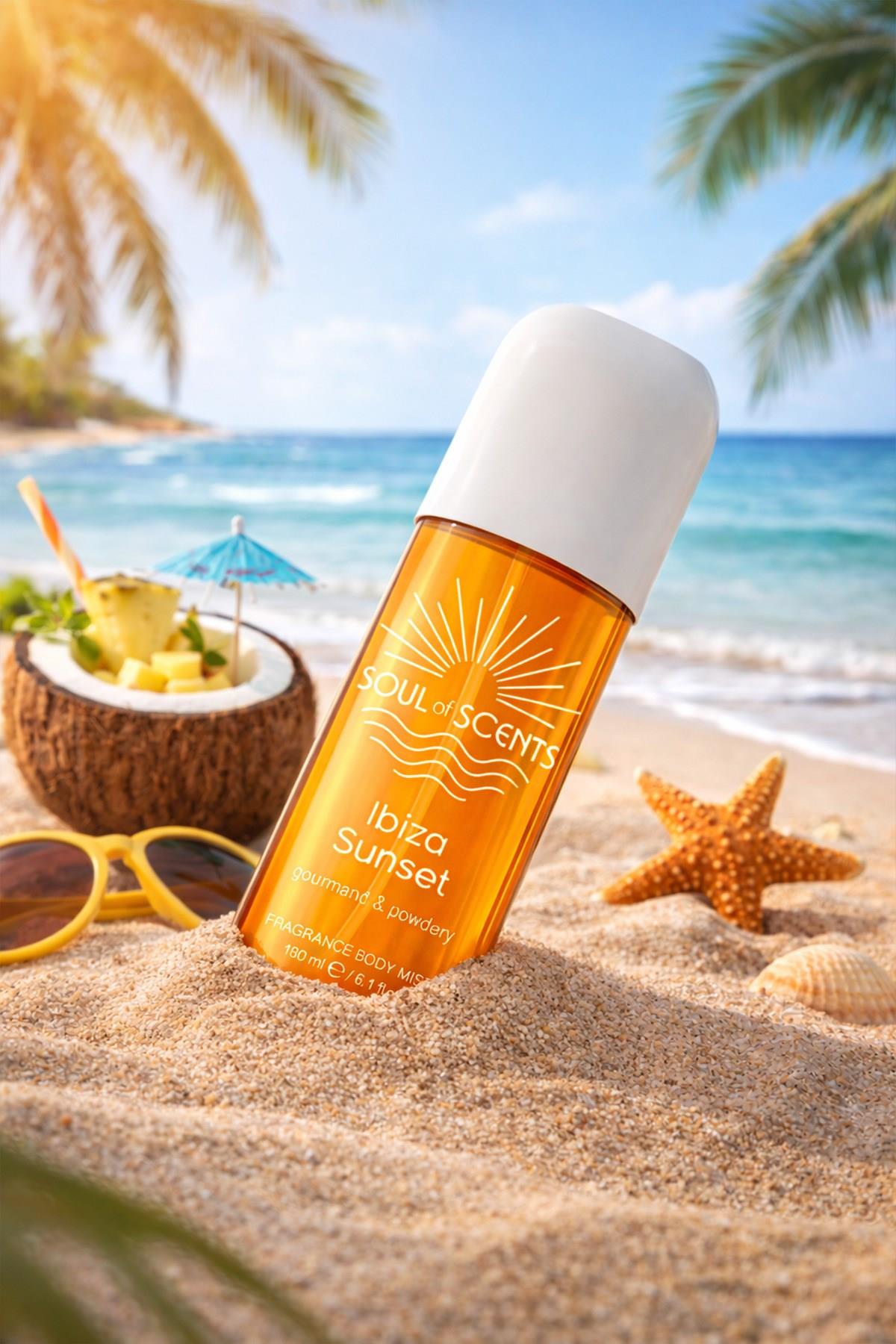 Ibiza Sunset Gourmand & Powdery Body Mist 180 ml