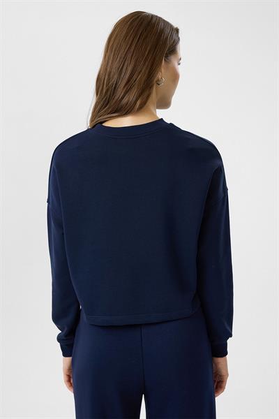 Basic Crop Sweatshirt