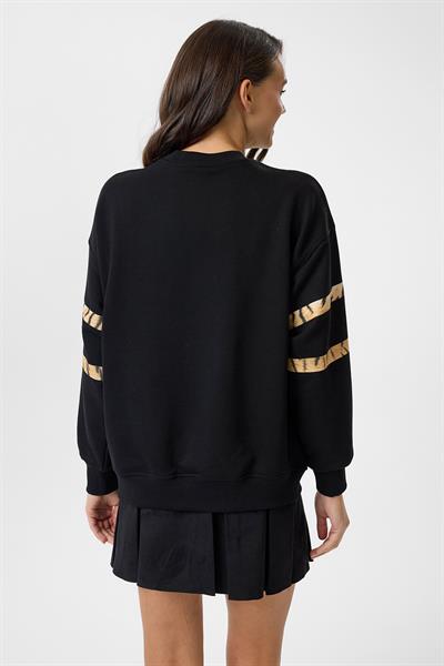 Kaplan Baskılı Sweatshirt