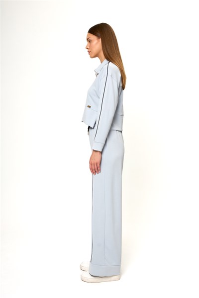 Çizgi Detaylı Modal Eşofman Altı