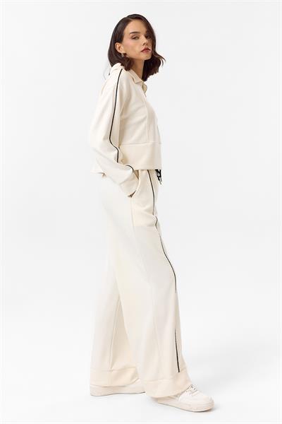 Yarım Fermuarlı Modal Sweatshirt