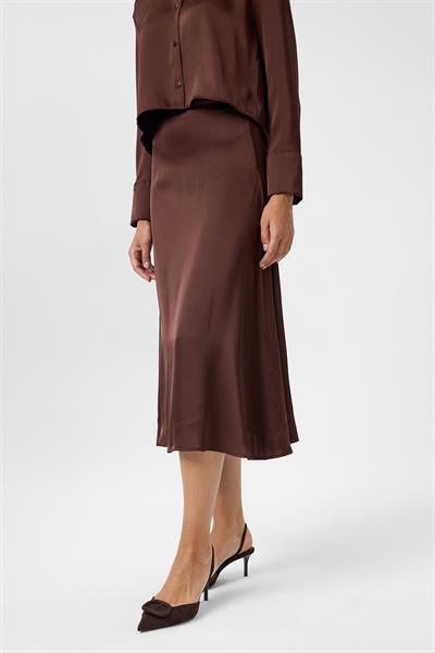 Saten Uzun Etek